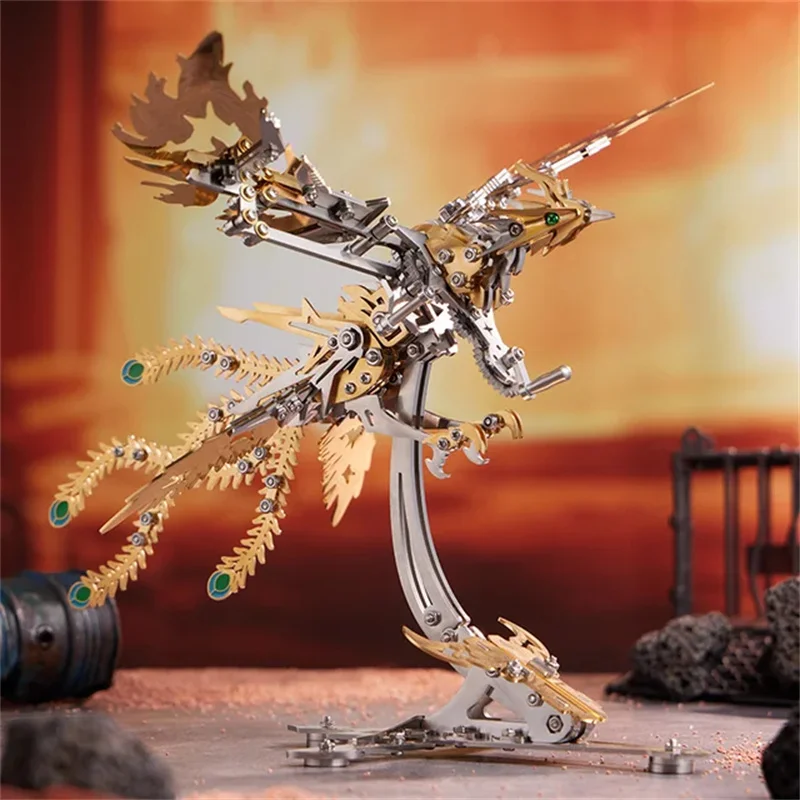 DIY Mechanical Phoenix Metal M - Model Kit Unicorn recension och pris