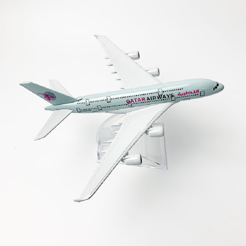 16cm 1/400 Scale Qatar Airways - Model Kit Planes recension och pris