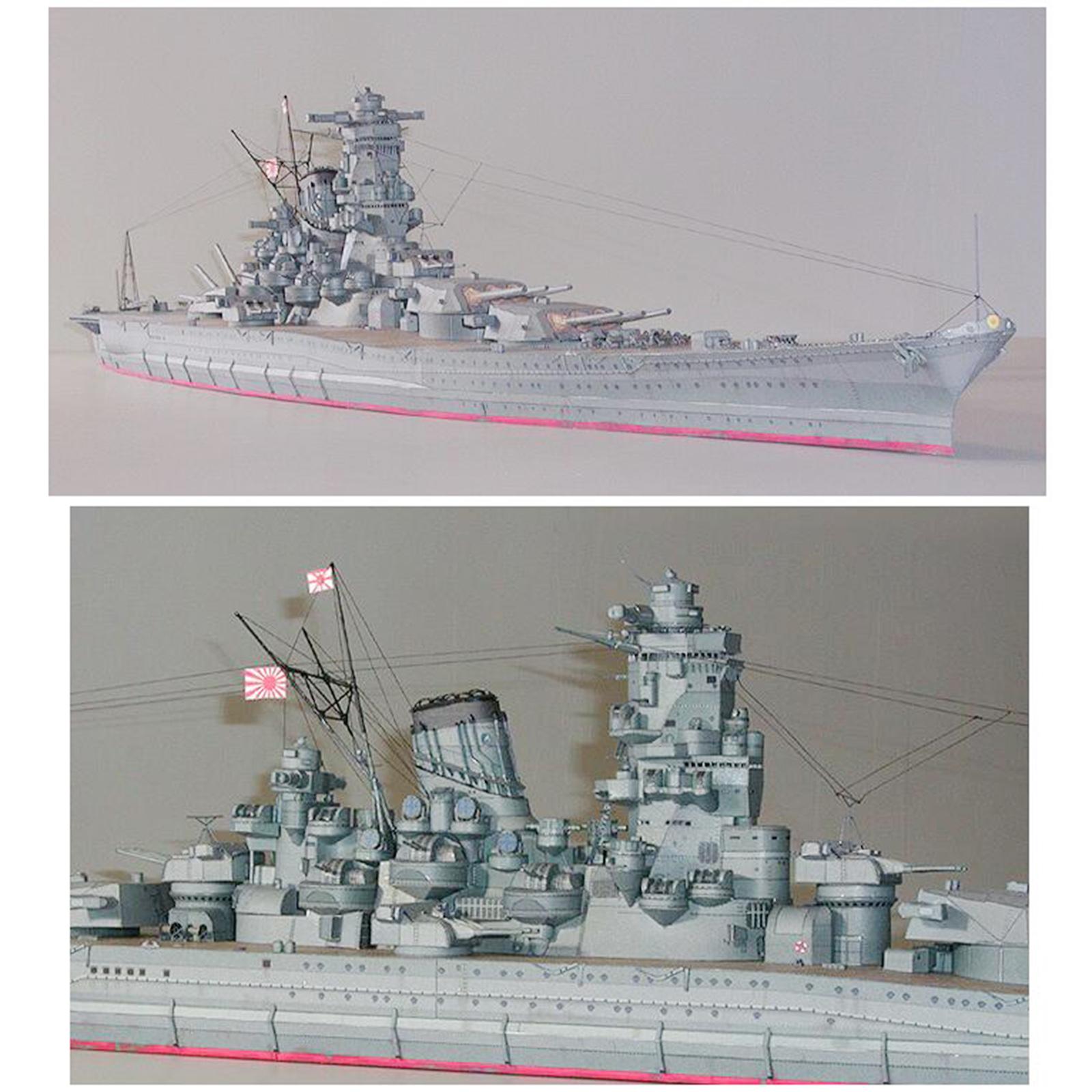 1pc WW2 Yamato Navy Ship Puzzl - Model Kit Yamato recension och pris
