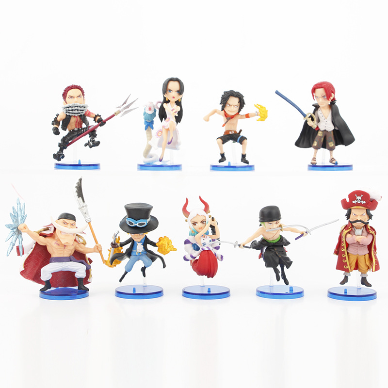 9pcs/set One Piece Yamato Edwa - Model Kit Yamato recension och pris