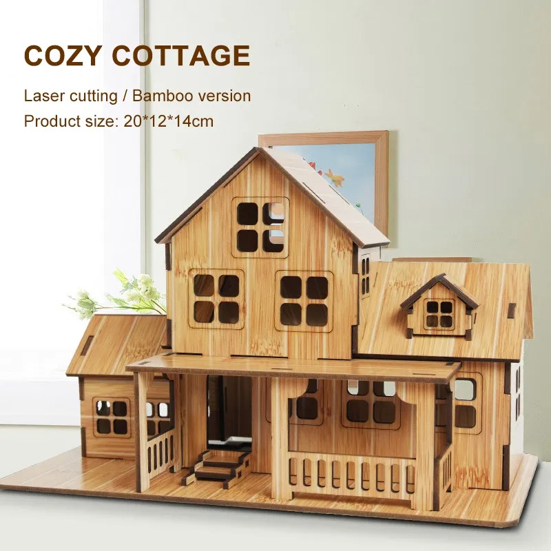 3D Wooden Puzzle Model GamesCo - Model Kit Wood recension och pris