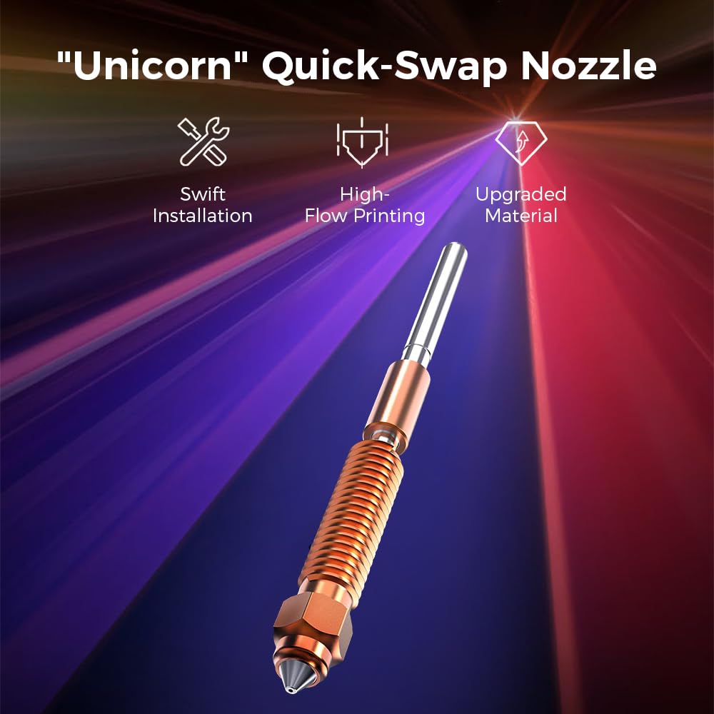 1/3/5PCS Creality K1C Nozzle,  - Model Kit Unicorn recension och pris