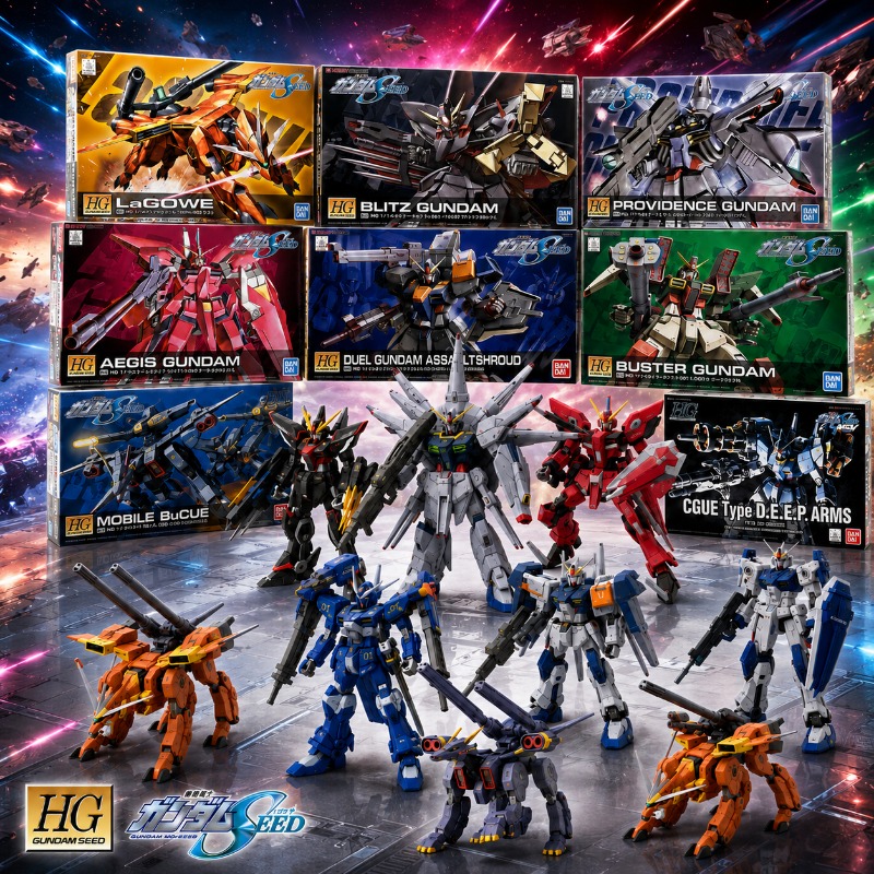 Bandai HG SEED 1/144 Blitz Aeg - Model Kit Non Gundam recension och pris