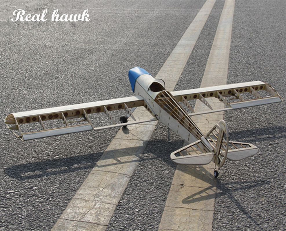 RC AirPlanes Laser Cut Balsa W - Model Kit Wood recension och pris