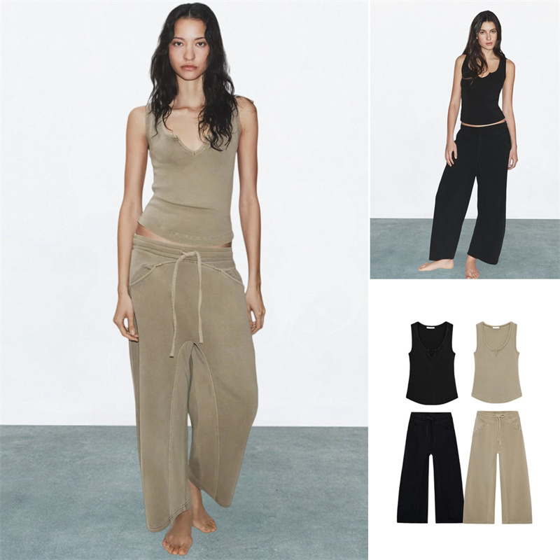 Summer Washed Effect Sleeveles - Wash Effect Set recension och pris