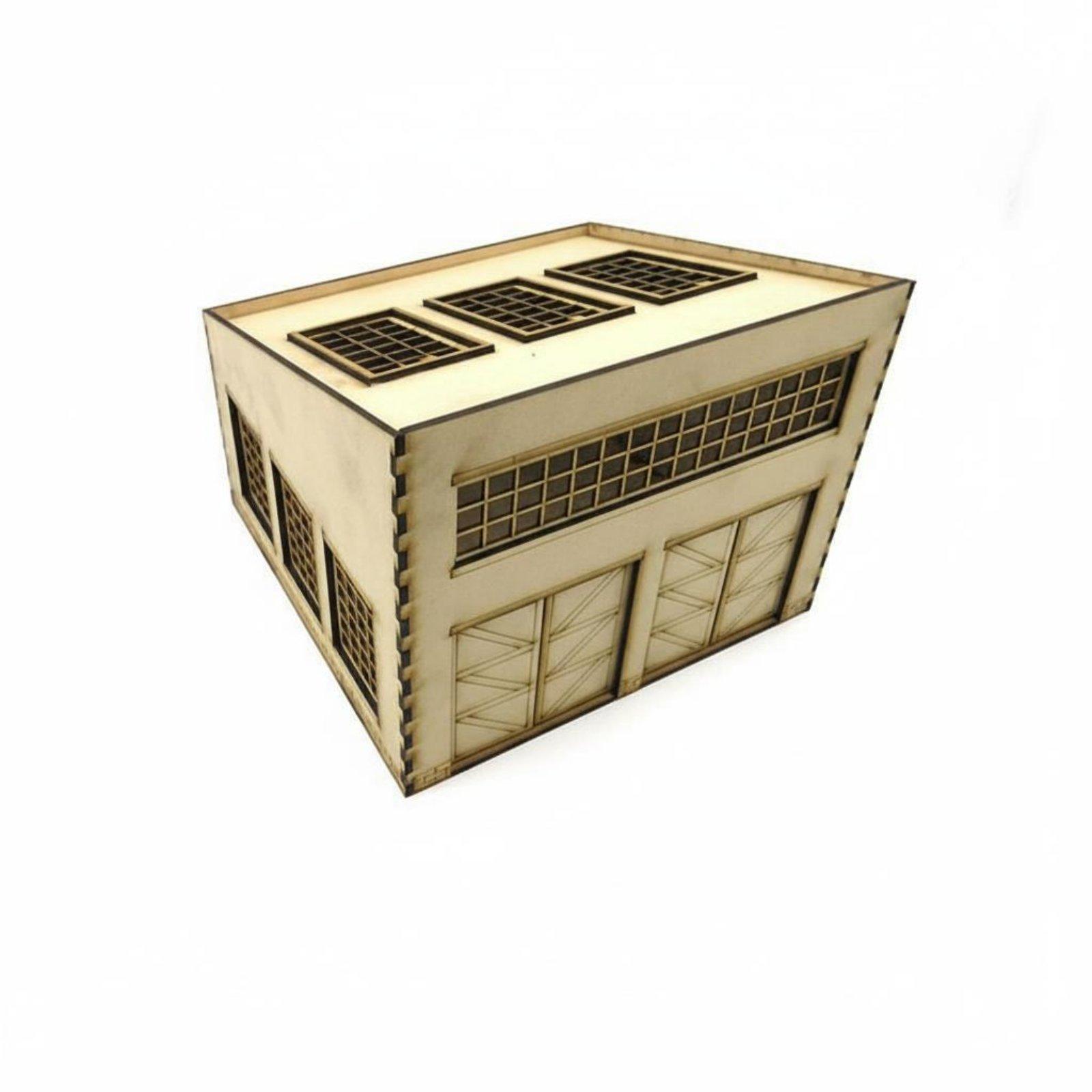 Wartime Vehicle Repair Factory - Model Kit Wood recension och pris