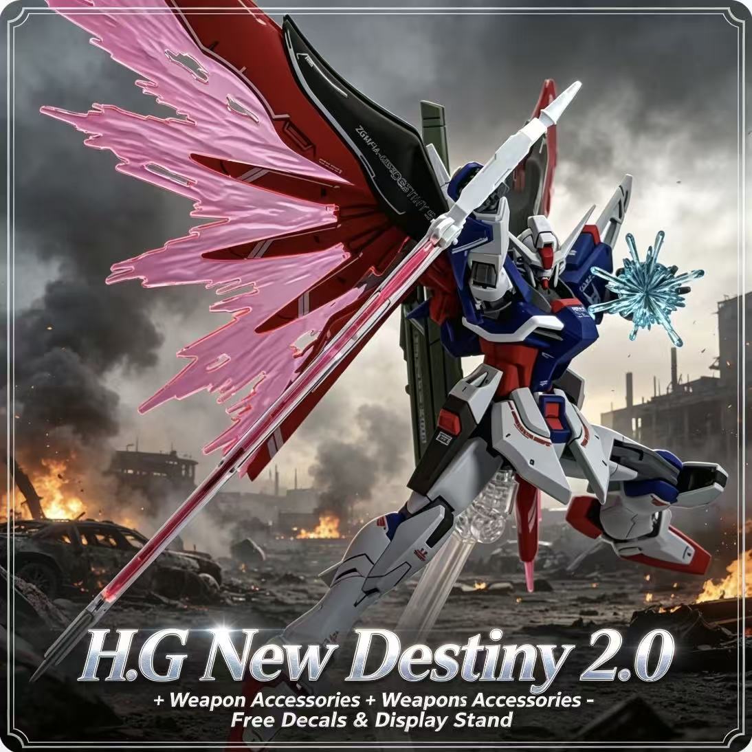 224 HG 1/144 Destiny Spec II F - Model Kit Non Gundam recension och pris