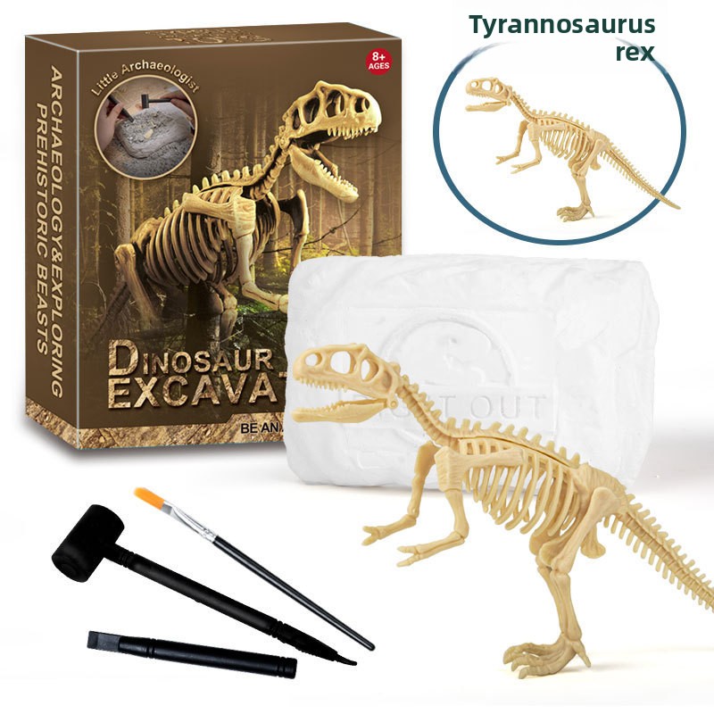 Dinosaur Fossil Excavation Kit - Model Kit Girl recension och pris