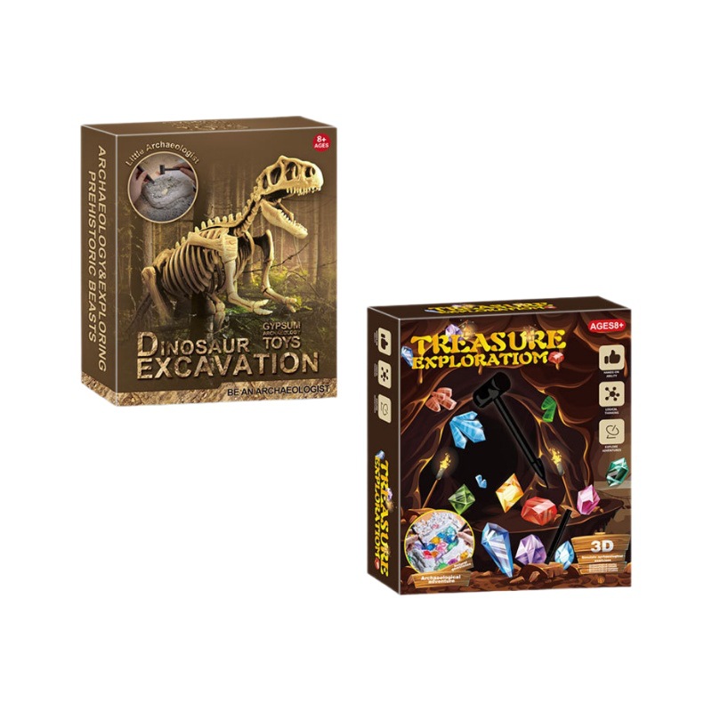 Dinosaur Fossil Excavation Kit - Model Kit Girl recension och pris