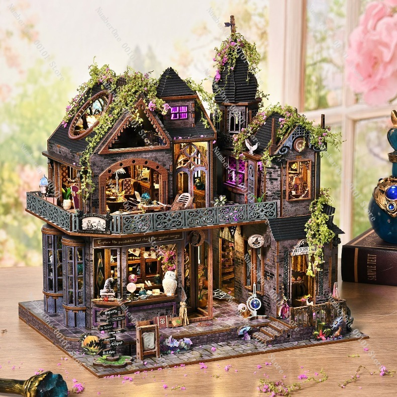Wooden Miniature House Buildin - Model Kit Wood recension och pris