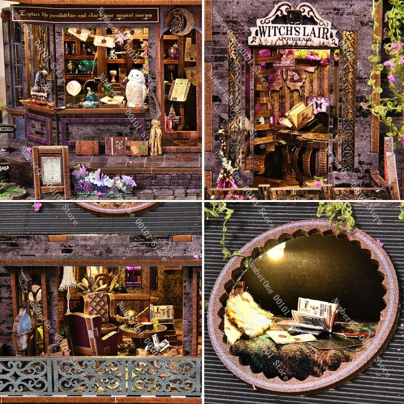 Wooden Miniature House Buildin - Model Kit Wood recension och pris