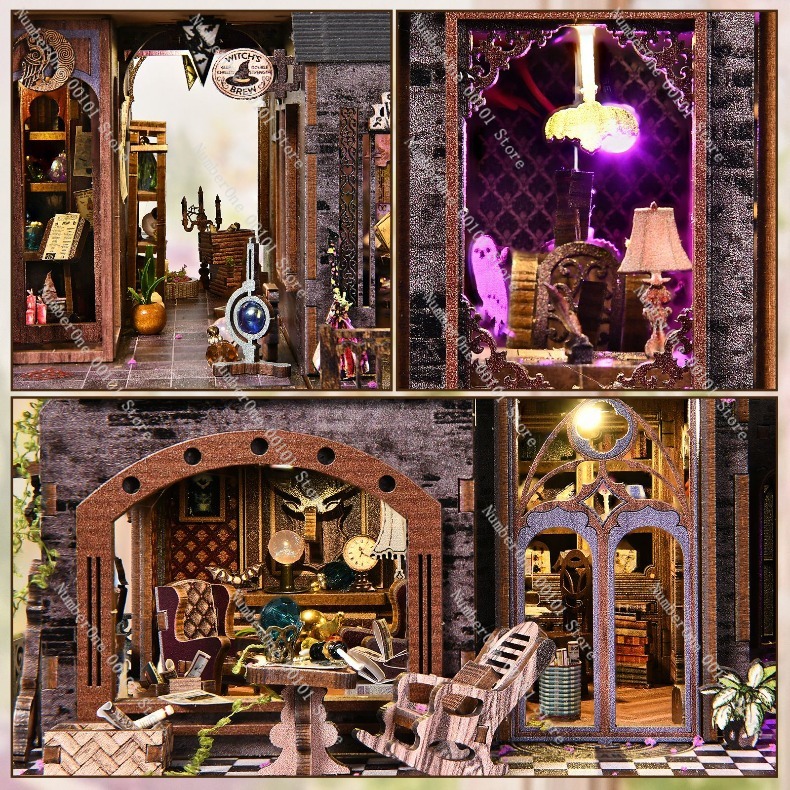 Wooden Miniature House Buildin - Model Kit Wood recension och pris