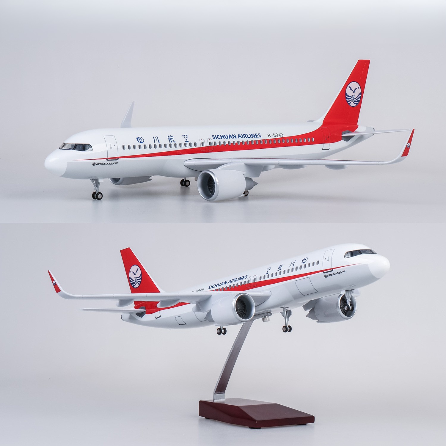 47cm Large Scale Sichuan A320  - Model Kit Planes recension och pris